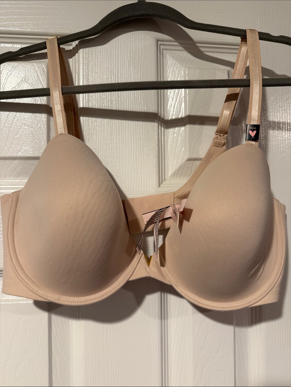 Victoria’s Secret lined Demi Light Nude T-Shirt Bra with Smooth Cups